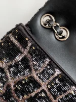 Chanel CF Sequined SO Handbag 21cm - Image 7