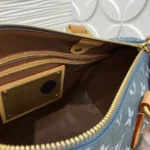 Louis Vuitton Speedy P9 Bandouliere 25 Light Blue Crocodile M24425 - Image 7