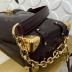 Louis Vuitton Side Trunk MM Burgundy Black Out - Image 7