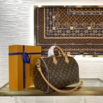 Louis Vuitton Speedy Soft 30 Boho Ostrich N87212 - Image 7