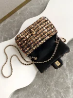 Chanel CF Sequined SO Handbag 21cm - Image 7