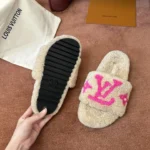 Louis Vuitton Paseo Comfort Shearling Slide - Image 7
