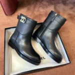 Chanel Quilted Ankle Boots - Image 7