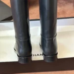 Chanel Quilted Knee-High Boots - Image 7