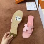 Hermès Oran Lizard Sandal - Image 7
