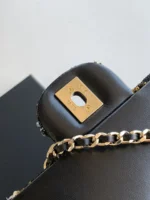 Chanel CF Sequined SO Handbag 21cm - Image 7