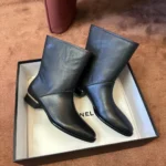 Chanel Quilted Ankle Boots - Image 7