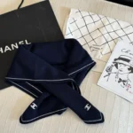 Chanel 26B CC Knit Head Scarf 74cm - Image 7