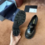 Prada Kitten Heel Slingback Sandal - Image 7