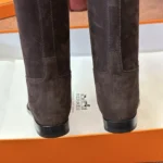 Hermès Kelly Buckle Knee-High Boots - Image 7