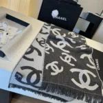 Chanel 26C CC Jacquard Stole - Image 7