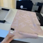Chanel 26C CC Jacquard Stole - Image 4