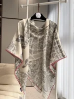 Hermès 2026 Silk Cashmere Shawl 140 - Image 7