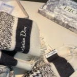 Dior Toile de Jouy Cashmere Stole - Image 7