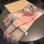 Burberry Check TB Cashmere Scarf - Image 7