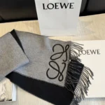 Loewe Anagram Reversible Cashmere Scarf - Image 7