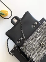 Chanel CF Sequined SO Handbag 21cm - Image 7