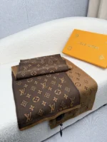 Louis Vuitton Monogram Knit Wool Scarf - Image 7