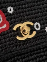 Chanel CF Sequined SO Handbag 21cm - Image 7