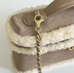 Chanel 26K Shearling Trim Vanity Case - Image 7
