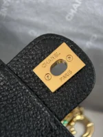 Chanel 26A Letter Charm Chain Flap Bag 22cm - Image 7