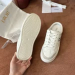 Dior Star White Leather Sneakers - Image 7