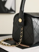 Chanel 26A Bowling Bag with Chain 23cm - Image 7