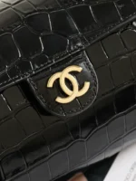 Chanel 26A Bowling Bag with Chain 23cm - Image 7