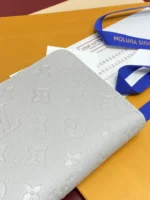 Louis Vuitton Zippy Wallet Monogram Empreinte Grey 19.5cm - Image 7