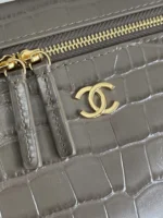 Chanel Khaki Handbag - Image 7