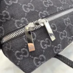Gucci Generation GG Denim Mini Boston Bag 20cm - Image 7