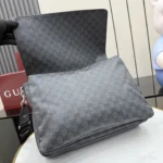 Gucci Essence Classic GG Messenger Bag Black 35.5cm - Image 7