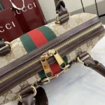 Gucci Borsetto Horsebit GG Canvas Boston Bag 28cm - Image 7