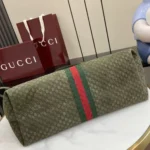 Gucci Giglio Large GG Suede Tote Bag with Pouch - Image 7