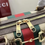 Gucci Borsetto Horsebit GG Canvas Boston Bag 38.5cm - Image 7