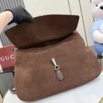 Gucci Jackie 1961 Suede Shoulder Bag 43cm - Image 7