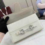Gucci Horsebit Ristretto Leather Shoulder Bag 26cm - Image 7