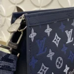 Louis Vuitton Gaston Mini Crossbody Bag Blue M28818 - Image 7