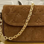 Louis Vuitton Wallet on Chain Ivy Suede M2A016 - Image 7