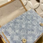 Louis Vuitton Satchel Mini Crossbody Bag Denim M2A647 - Image 7