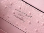 Louis Vuitton Capucines BB Pink Ostrich Crystal LV N85512 27cm - Image 7