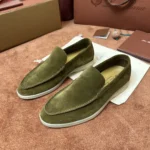 Loro Piana Summer Walk Men's Suede Moccasin FAE8124 50I5