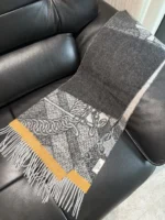 Hermes Double-Sided Scarf Classical Men's Design 35*200cm - Image 7