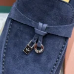 Loro Piana Summer Charms Walk Women's Suede Moccasin FAE5444 W18P - Image 7