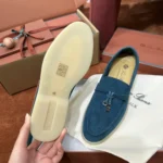 Loro Piana Summer Charms Walk Women's Suede Moccasin FAE5444 510V - Image 7