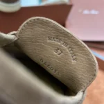 Loro Piana Summer Charms Walk Women's Suede Moccasin FAE5444 50KZ - Image 6