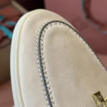 Loro Piana Summer Charms Walk Women's Suede Moccasin FAL5899 AOC7 - Image 6
