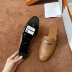 Hermès Kelly Leather Mule - Image 7