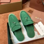 Loro Piana Babouche Charms Walk Women's Suede Mule FAI1543 50PR - Image 6