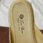 Loro Piana Babouche Charms Walk Women's Suede Mule FAI1543 20F7 - Image 7